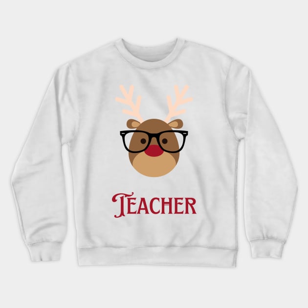 Teacher Holiday Cheer Crewneck Sweatshirt by The Happy Teacher